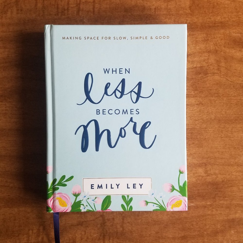 When Less is More Book by Emily Ley
